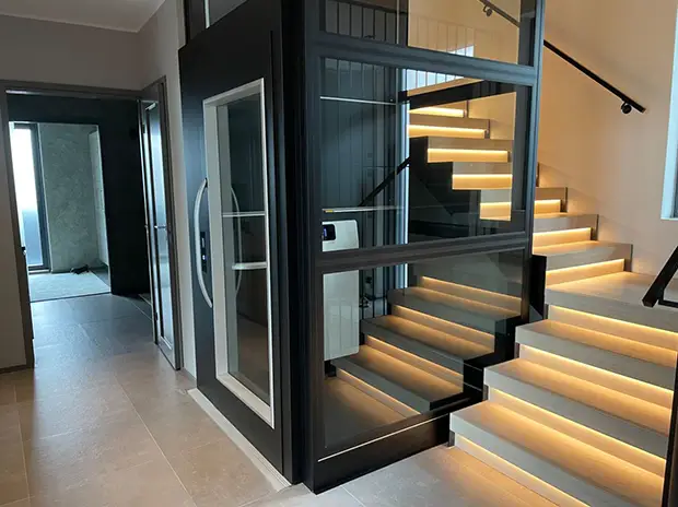 Elevia Compact Home Lift by The Luxury Lift Company