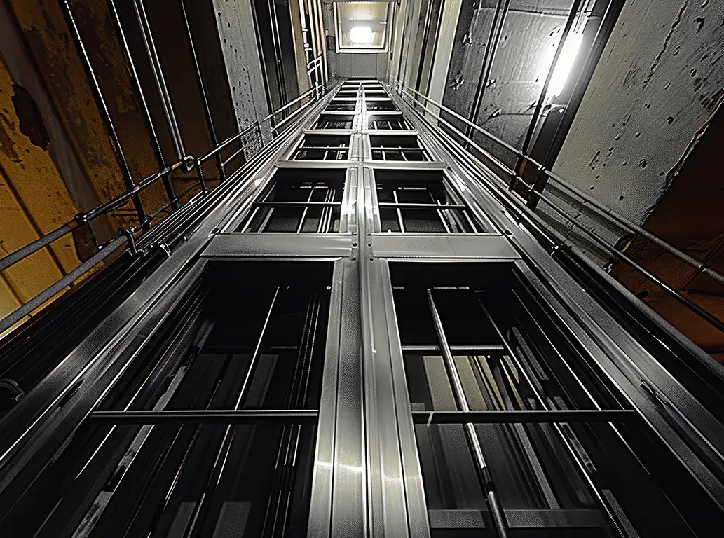 A lift shaft service arranged by The Luxury Lift Company, highlighting the importance of regular lift servicing by an approved lift engineer to ensure safety and reliability